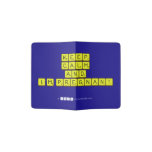 KEEP
 CALM
 and
 I'm pregnant
   Passport Holder