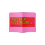 keep Calm Love Ireland  Passport Holder