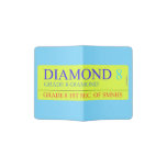 Diamond  Passport Holder