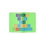 KEEP
 CALM
 AND
 HAPPY
 BIRTHDAY  Passport Holder