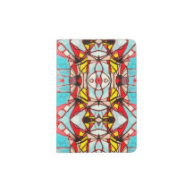 Passport Holder, Abstract Psychedelic tr III