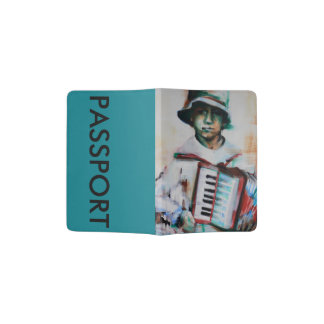 Passport holder 'Accordion'