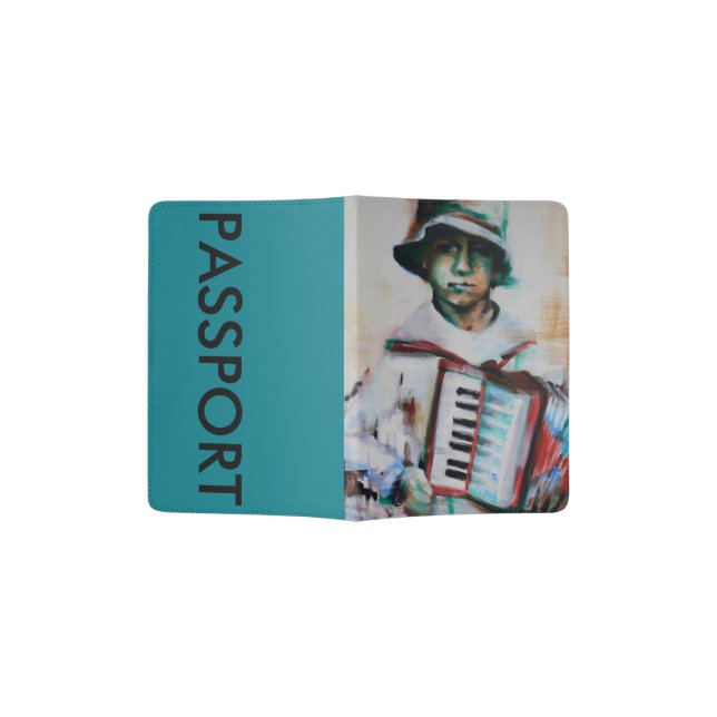 Passport holder 'Accordion' (Opened)