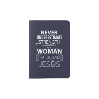 Passport Holder Christian Women Believes in Jesus