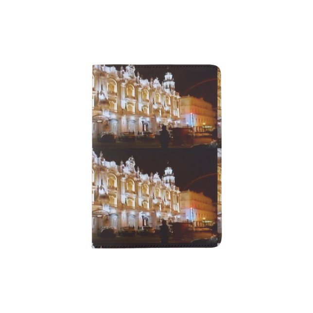 PASSPORT HOLDER - CITY AT NIGHT (Front)