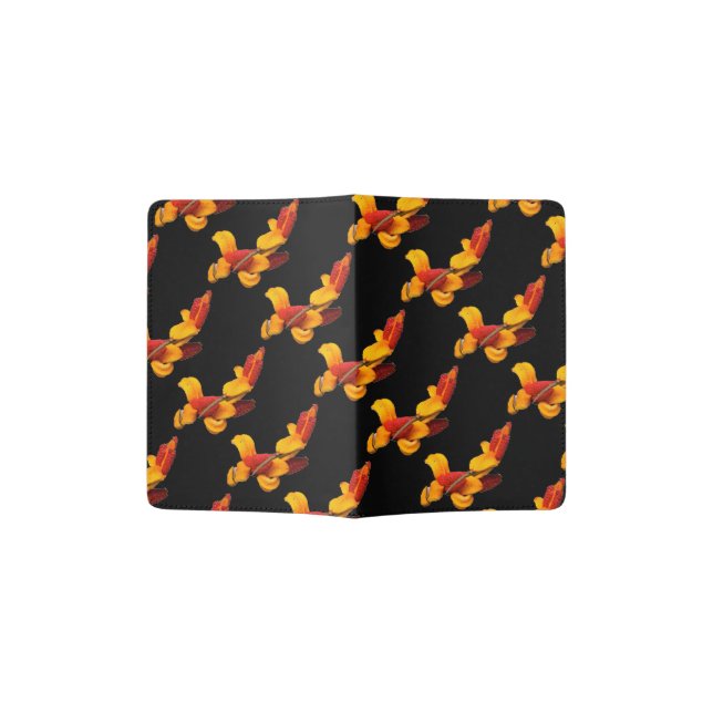 Passport Holder - Floral (Opened)