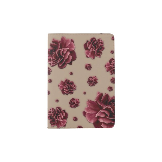 Passport Holder - Floral Fine Art Photography (Front)