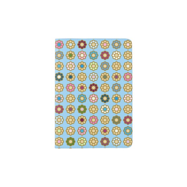 Passport Holder "Flower Bed" design (Front)