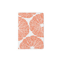 Passport Holder - Grapefruit to Suit