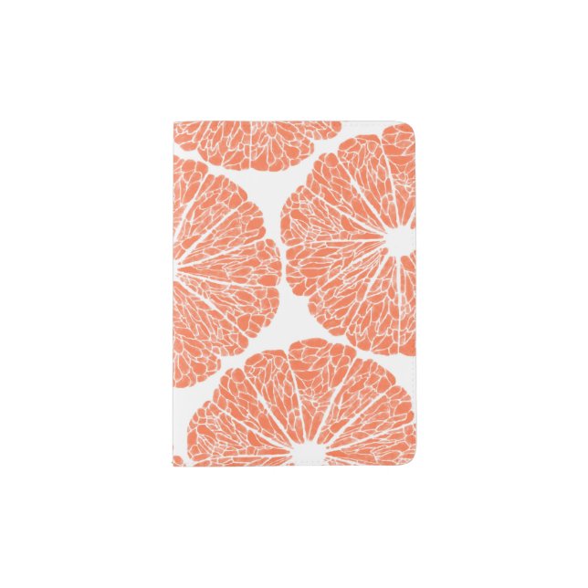Passport Holder - Grapefruit to Suit (Front)