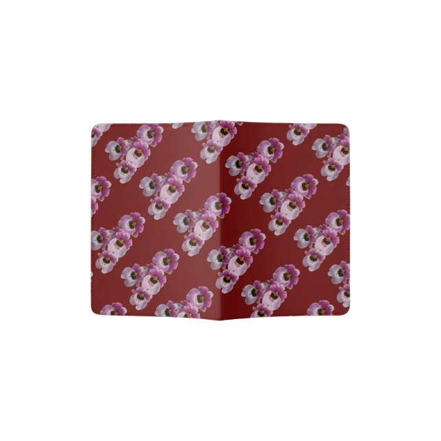 Passport Holder - Pansy Orchid (Opened)