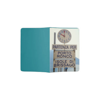 Passport Holder - Partenza sign