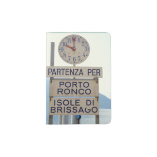Passport Holder - Partenza sign