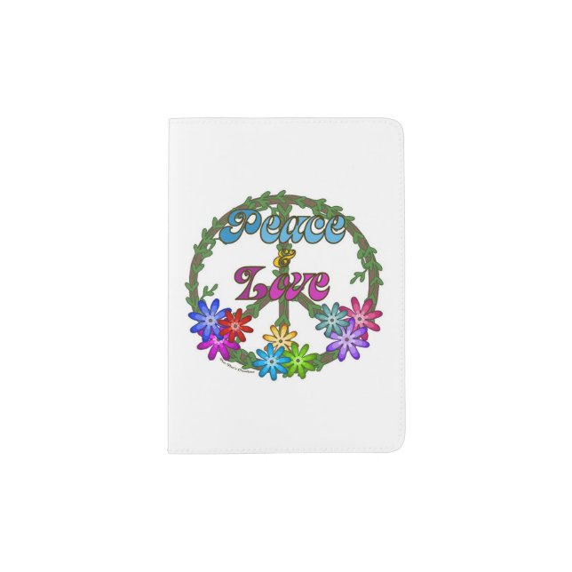 Passport Holder - Peace & Love (Front)