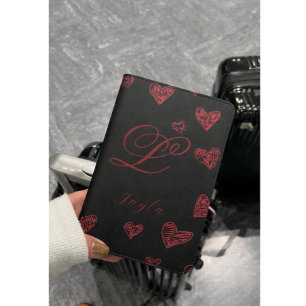 Passport holder, Personalized Name Holder