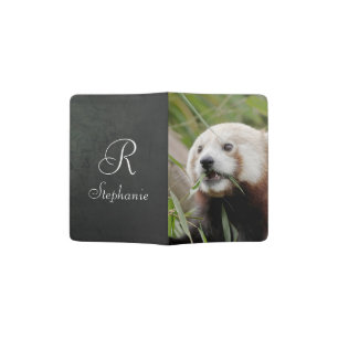 Passport Holder Photo red panda , animals 0477.