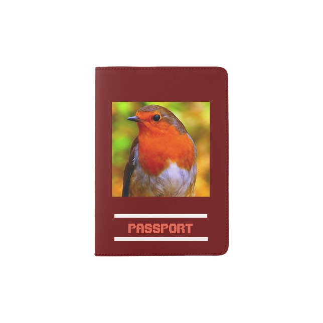 Passport holder Robin (Front)
