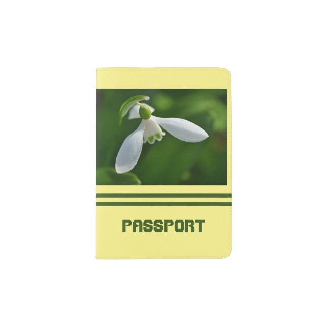 Passport holder Snowdrop (Front)