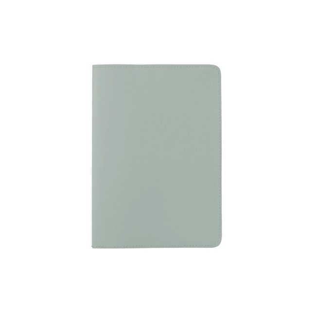 Passport Holder, Soft Sage Holder (Front)