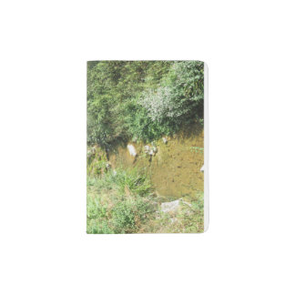 Passport holder, Stream under the bridge. Passport Holder