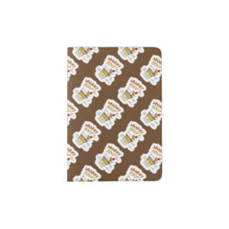 PASSPORT HOLDER - WHISKEY SOUR RECIPE COCKTAIL ART