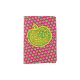 Passport holder with funny saying