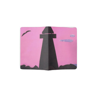 Passport Holder with Lighthouse Design