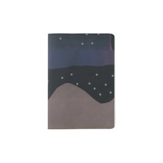Passport Holder with Nightsky Scene