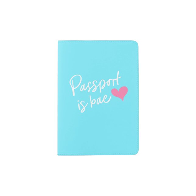 Passport is Bae Cover (Front)