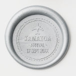 Passport Stamp Jamaica Destination Wedding<br><div class="desc">Passport stamp for a destination wedding in Jamaica.  Customize it with your location and date.  Also great for a family vacation.</div>