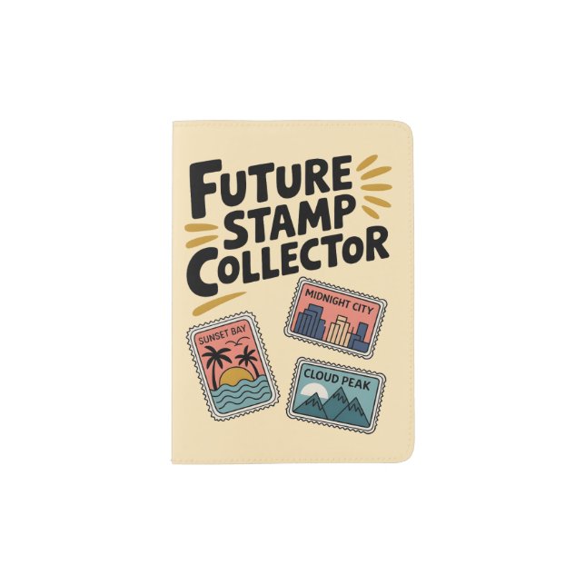 Passport Stamp Travelcore Passport Holder (Front)