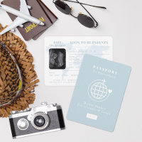 Passport to Parenthood Travel Theme Baby Shower