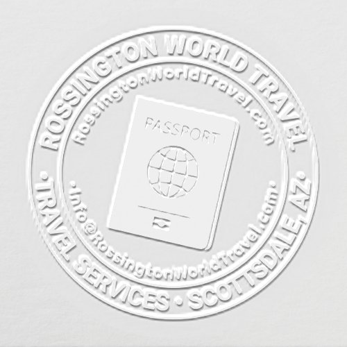 Passport Travel Business Name Location URL Email Embosser