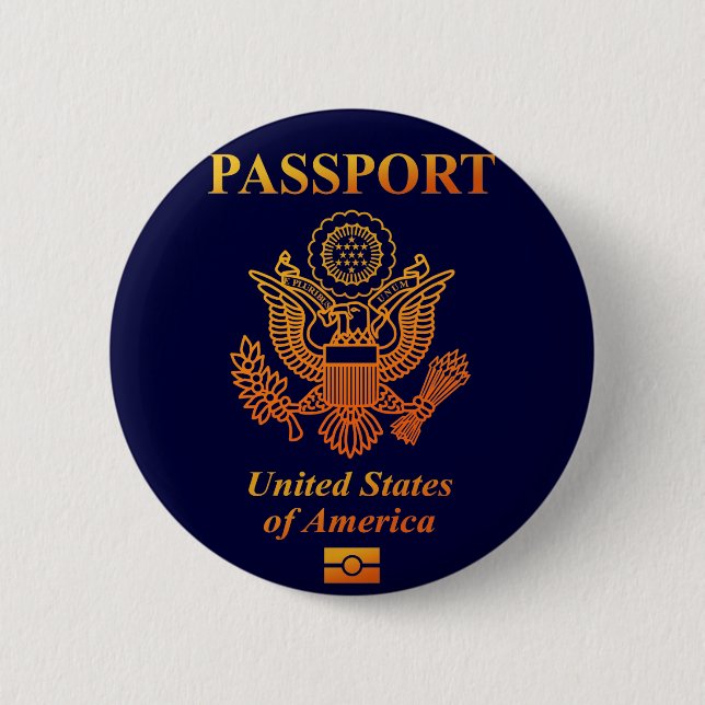 PASSPORT(USA) BUTTON (Front)