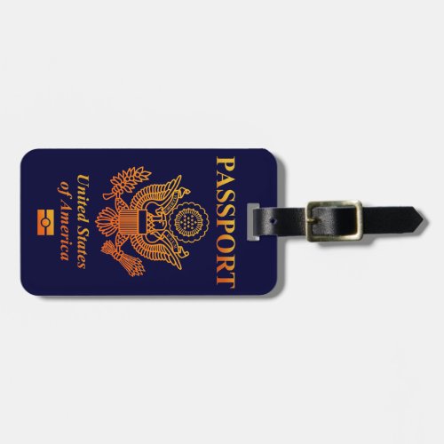 PASSPORTUSA LUGGAGE TAG