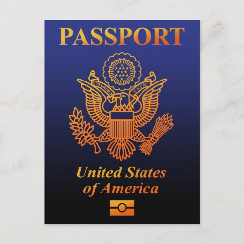 PASSPORTUSA POSTCARD