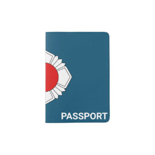 Passport z/ Flag of Japan 4 Holder