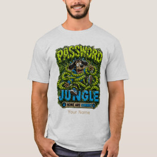 Password Jungle Personalized Funny IT Office  T-Shirt