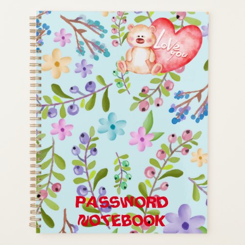 PASSWORD NOTEBOOK