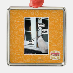 Password Please Metal Ornament