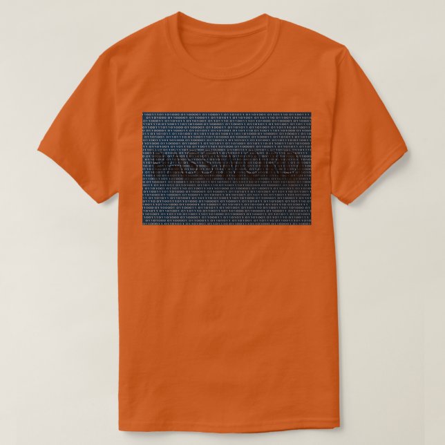 Password secrect text T-Shirt (Design Front)