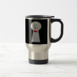 Password Security Travel Mug<br><div class="desc">Password security viewed through a key hole</div>