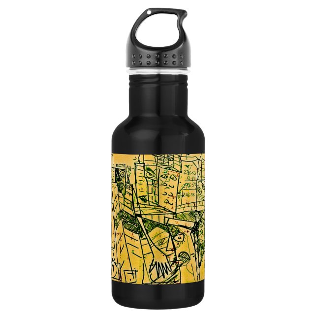 PAST DUE BILLS WATER BOTTLE (Front)