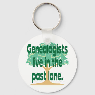 Past Lane Keychain