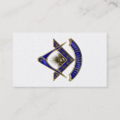 Past Master  Business Card (Back)