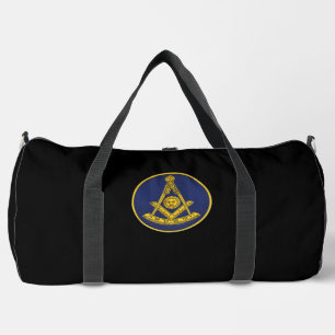 Past Master Freemason Square and Compass Masonic Duffle Bag
