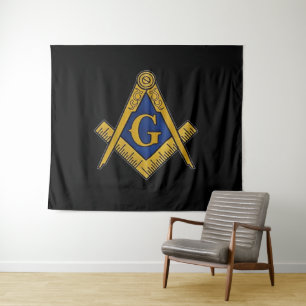 Past Master Freemasonry Freemasons Masonic Lodge Tapestry