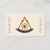 Past Master Profile/Business Card (Back)