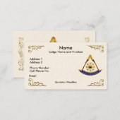 Past Master Profile/Business Card (Front/Back)