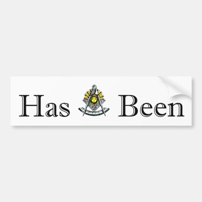 Past Masters Bumper Sticker (Front)